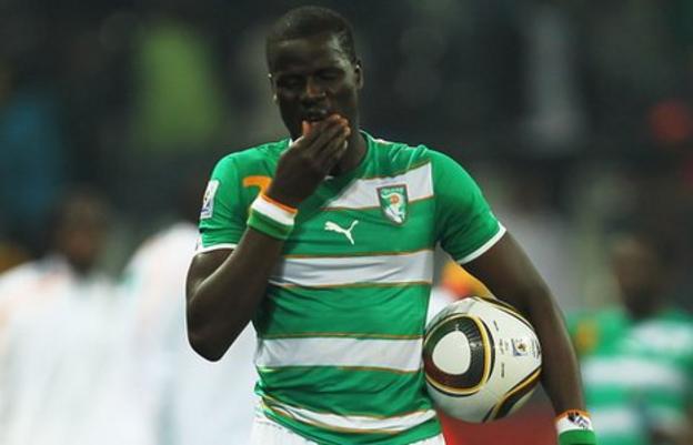Ivory Coast and Galatasaray's Emmanuel Eboue