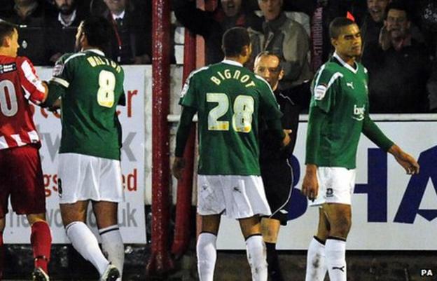 Paul Bignot sees red at Stourbridge