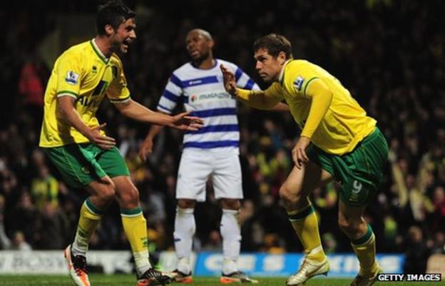 Grant Holt celebrates his winner