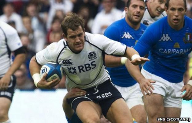 Rory Lamont has been capped 26 times by Scotland