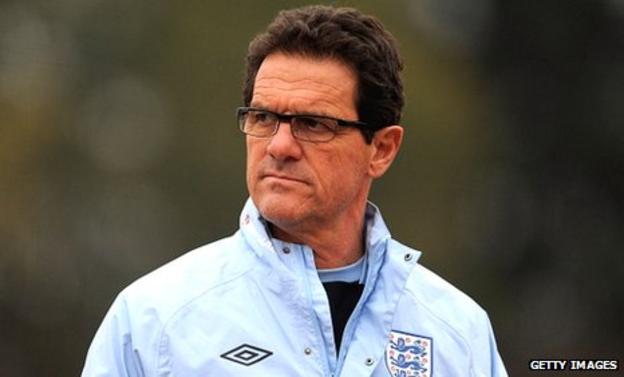 Fabio Capello To Exit As England Boss After Euro 2012 Bbc Sport