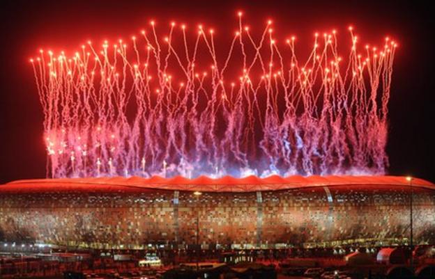 Johannesburg's Soccer City stadium
