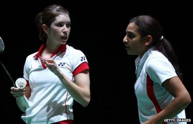 Heather Olver (l) and Mariana Agathangelou