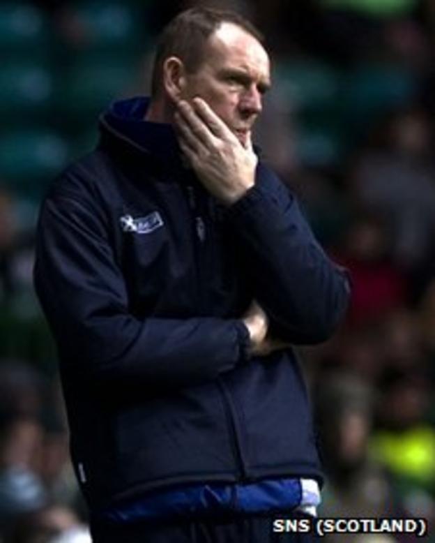 Kilmarnock manager Kenny Shiels