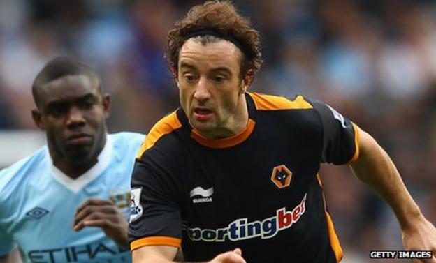 Wolves midfielder Stephen Hunt