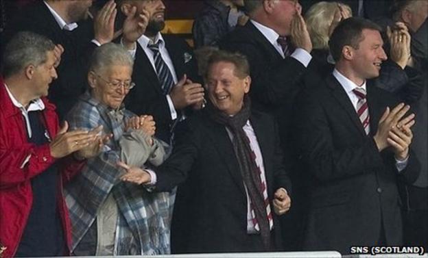 Hearts owner Vladimir Romanov
