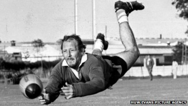 Clive Shell, pictured in 1975