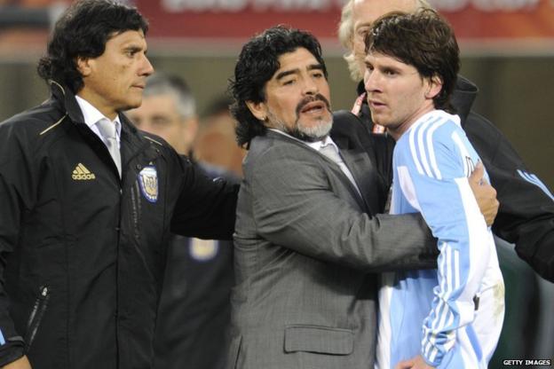 Lionel Messi's career in photos - BBC Sport