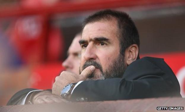 Former Manchester United and Leeds United striker Eric Cantona