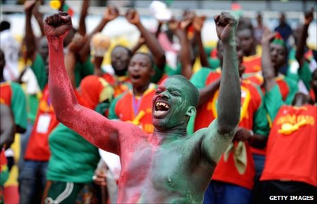 Fans of Burkina Faso's Stallions