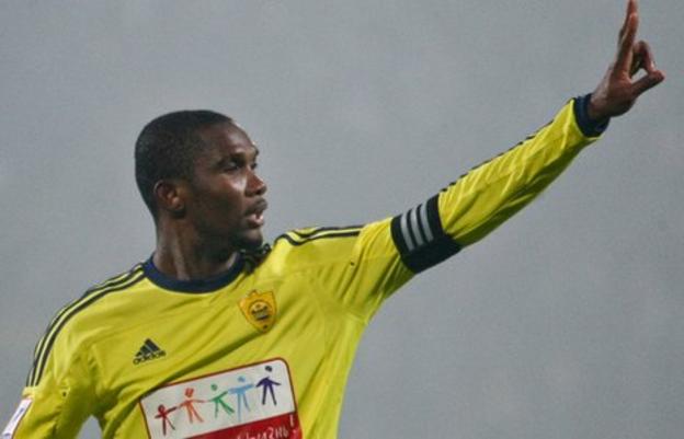 Cameroon and Anzhi Makhachkala's Samuel Eto'o