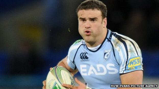 Blues and Wales centre Jamie Roberts