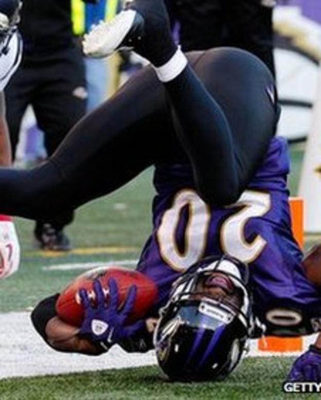 Ed Reed of the Baltimore Ravens