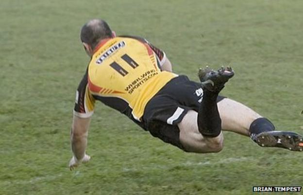 David Doherty scored two tries, including a late winner, for the Pirates