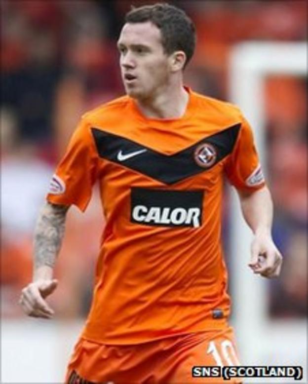 Dundee United's Danny Swanson