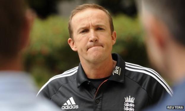 England coach Andy Flower