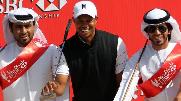 Tiger Woods set to play in the HSBC Abu Dhabi Championship