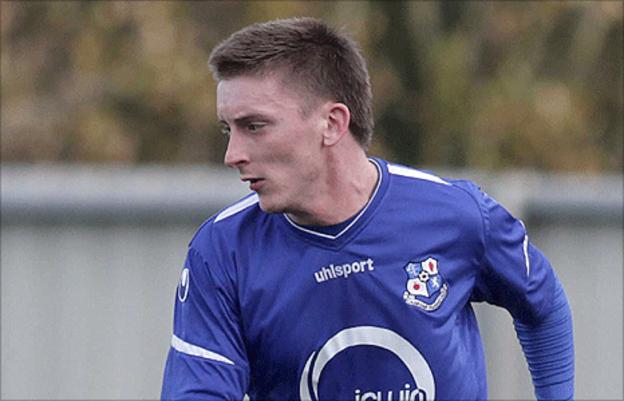 Stephen Doyle's goal was not enough for Loughall as Coagh United won 2-1