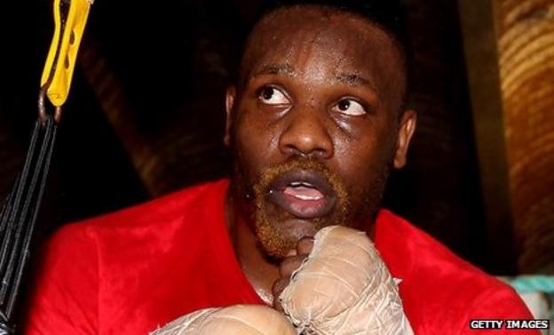 Dereck Chisora prepares to fight Vitali Klitschko