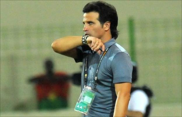 Burkina Faso coach Paulo Duarte