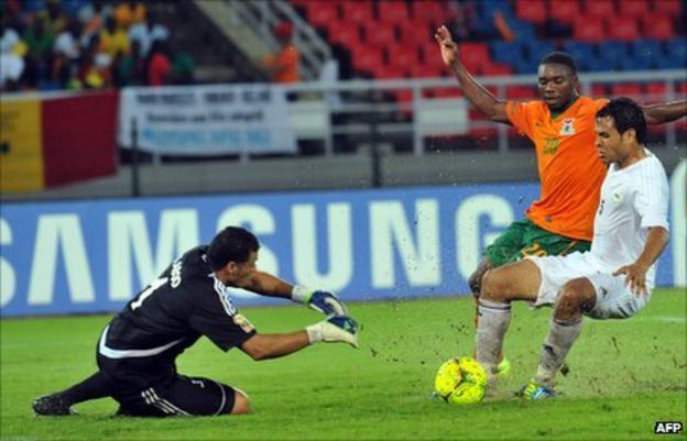 Libya goalkeeper Samir Aboud hopes to see Libya in the quarter-finals before hanging his gloves