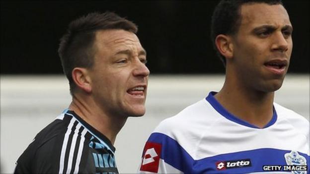 John Terry and Anton Ferdinand