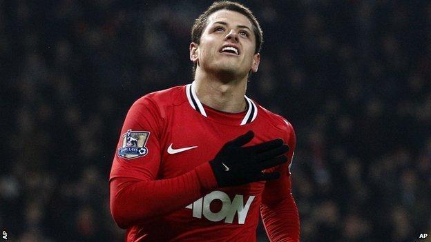 Hernandez's penalty strike was his 27th goal for United
