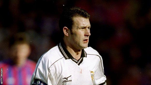 Tommy Widdrington spent two years at Port Vale in his playing days