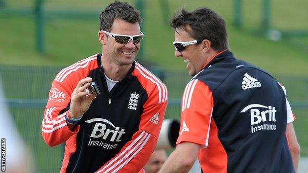 James Anderson and Graeme Swann