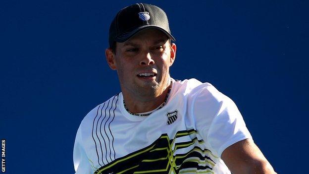 Mike Bryan at the Australian Open
