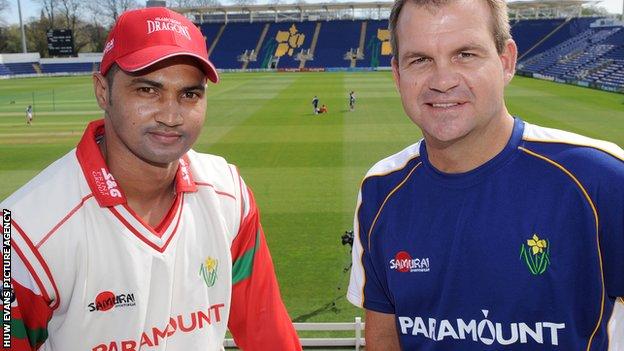 Alviro Petersen and Matthew Mott