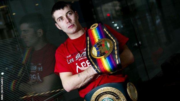 Boxer Lee McAllister