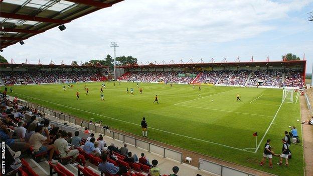 Bournemouth's Dean Court home