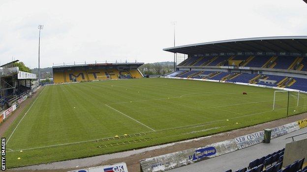 Mansfield Town rename Field Mill the One Call Stadium - BBC Sport