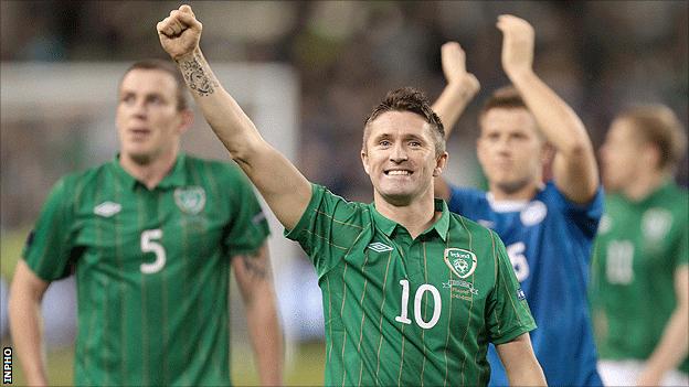 The Republic of Ireland beat Estonia to reach the Euro 2012 finals