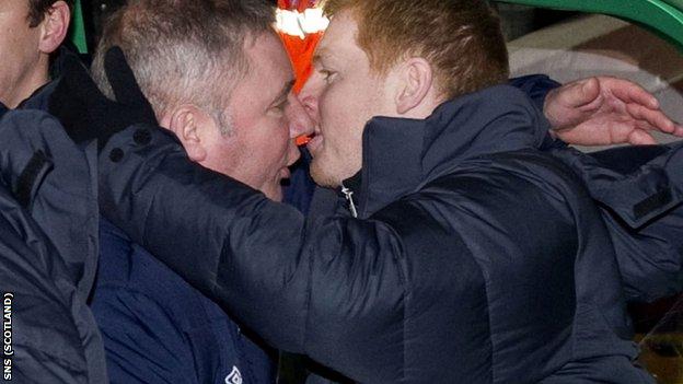 McCoist and Lennon are experiencing contrasting fortunes at their clubs