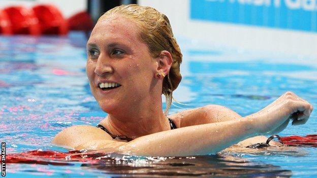 World record holder Gemma Spofforth
