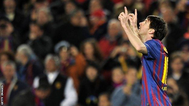 Lionel Messi Scores Five In Barcelona Champions League Win c Sport