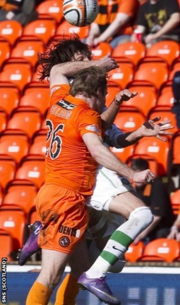 Neilson's elbow into the face of Samaras reduced United to 10 men