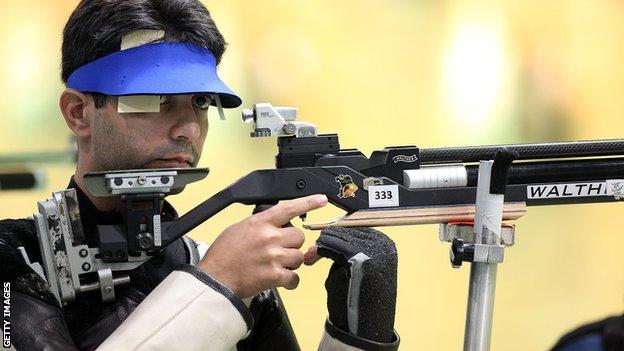 Abhinav Bindra, India's Olympic shooting champion