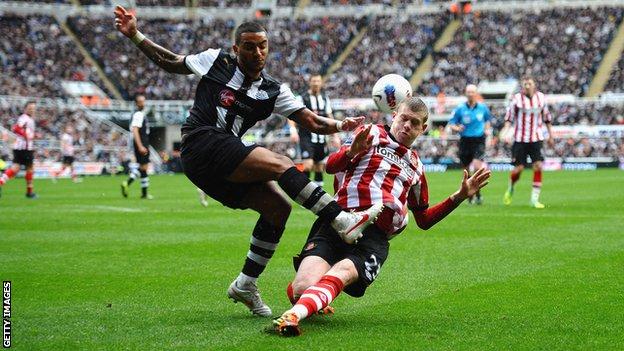 James McClean's late tackle on Danny Simpson