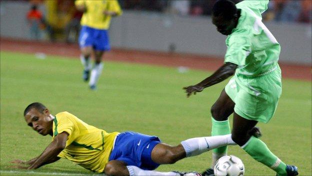 The teams last met in Abuja in 2003, when Brazil won 3-0 in a friendly