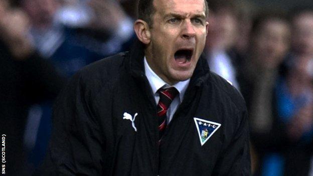 McIntyre took charge of Dunfermline in December 2007