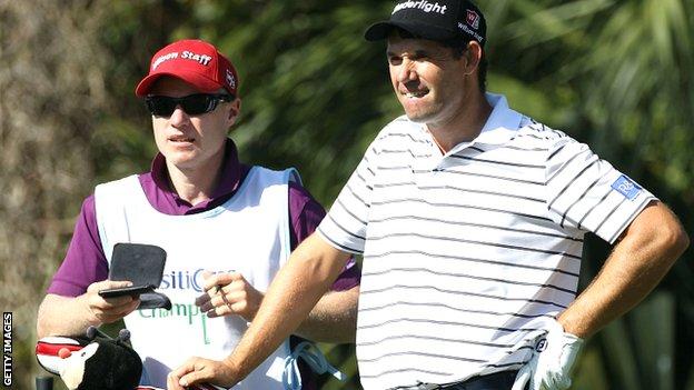 Padraig Harrington (right) had much to ponder on day two