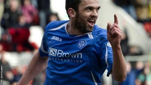 Davidson is in his second spell with St Johnstone