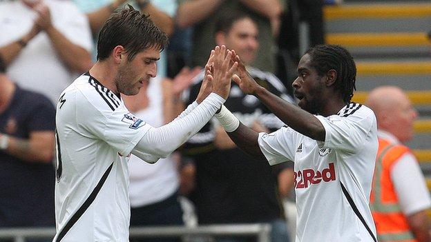 Danny Graham and Nathan Dyer