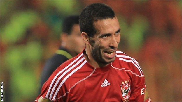 Egypt and Al Ahly's Mohamed Aboutrika