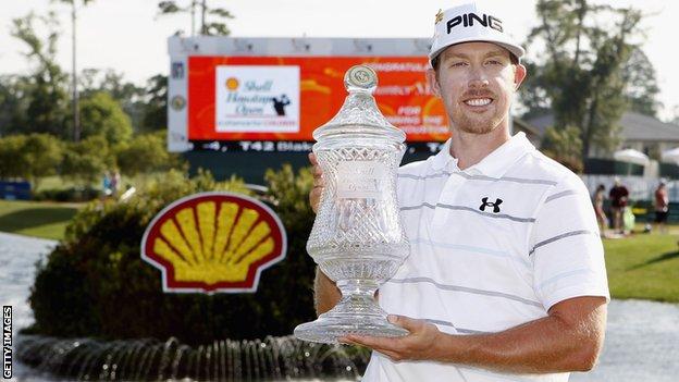 Hunter Mahan defeated Rory McIlroy in the final of the WGC Match Play in Arizona in February