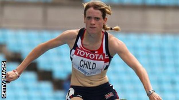Scotland's Eilidh Child is training with Arnold at the University of Bath