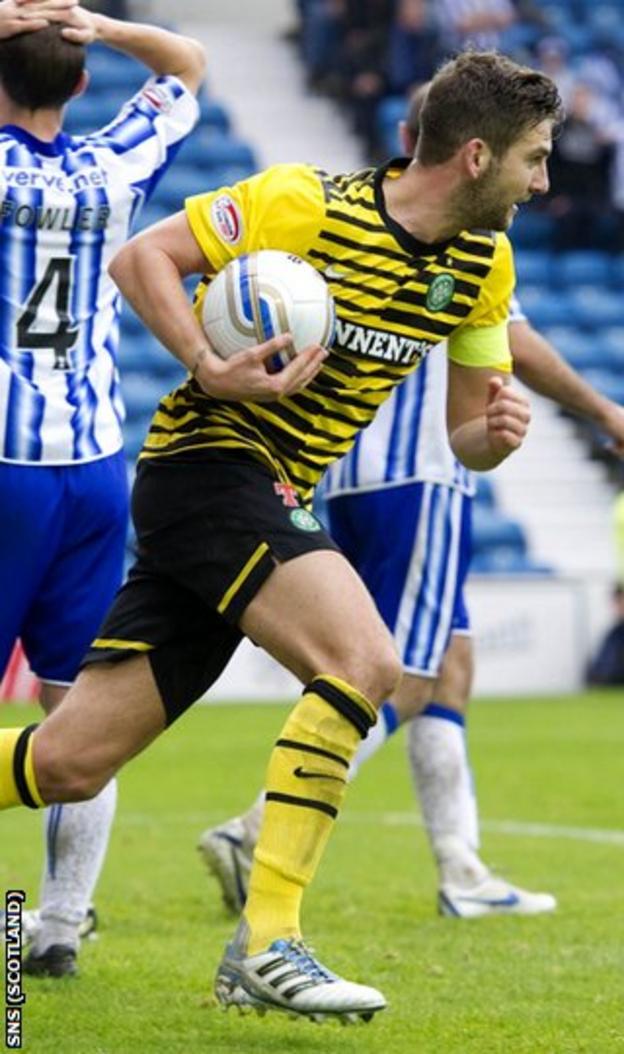 Celtic came from behind to draw 3-3 with Kilmarnock in October